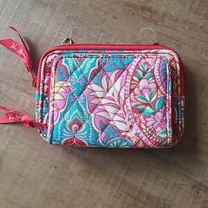 Vera Bradley Paisley in Paradise Wallet Zipper, NO STRAP Included‎